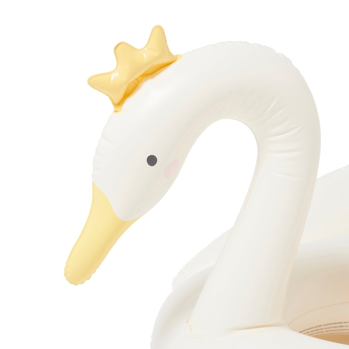 Kids Tube Pool Ring - Princess Swan Cream