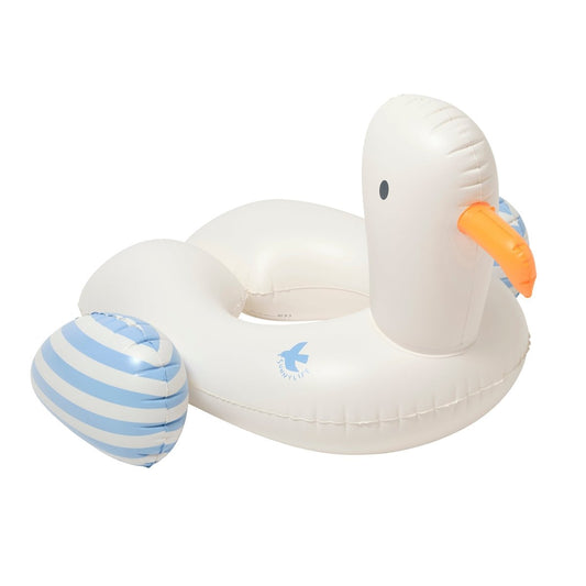Kids Tube Pool Ring - Sammy the Seagull Blue