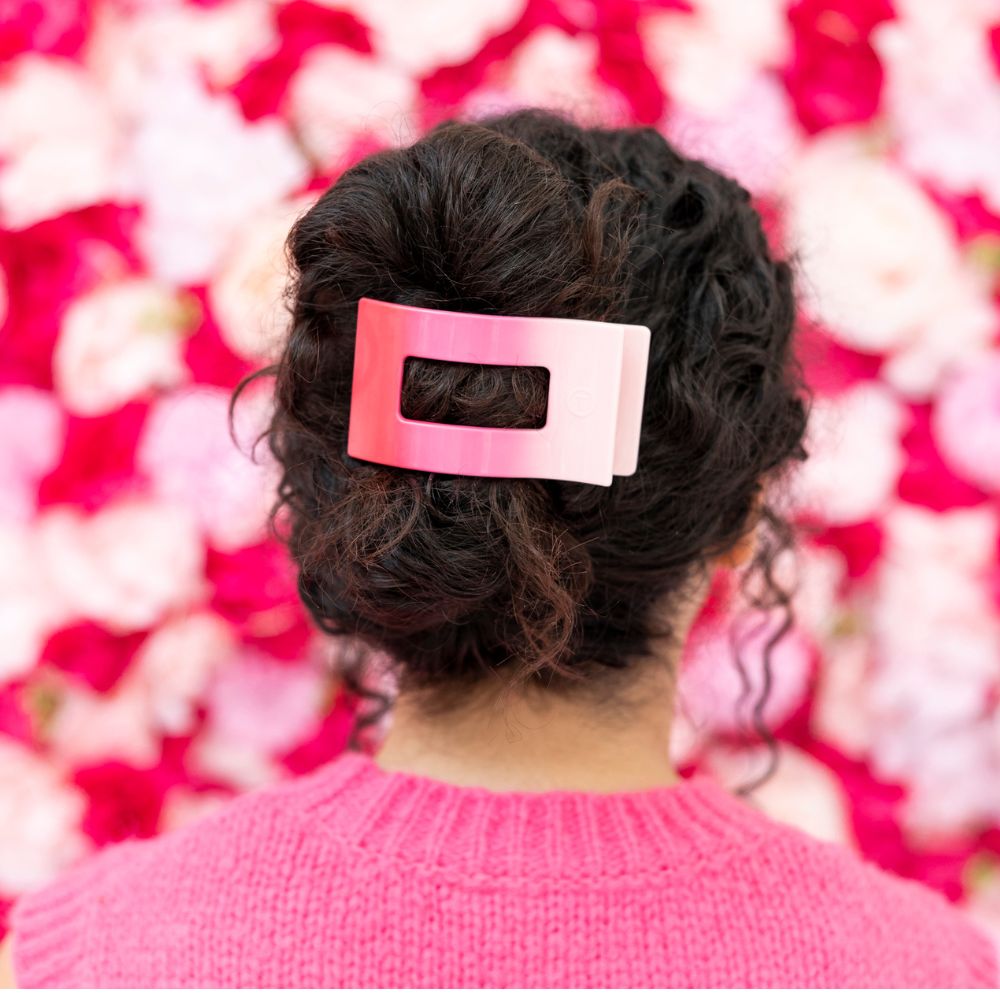 Kiss & Tell Medium Flat Rectangle Hair Clip