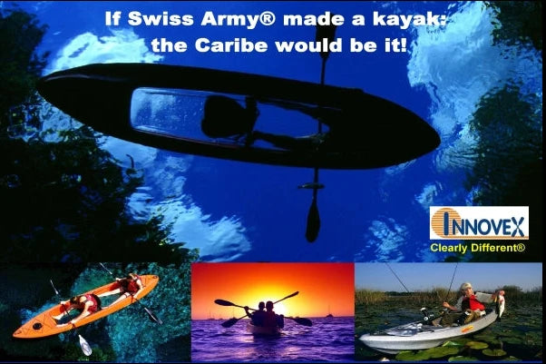 KIWI Caribe Glass Bottom Kayak