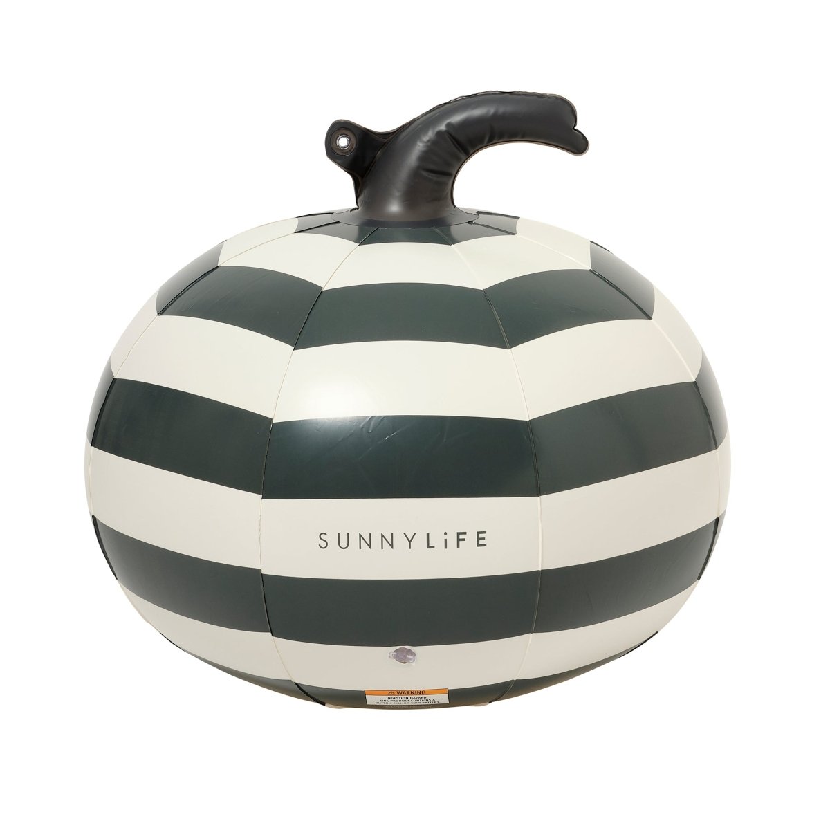 Light Up Black & White Inflatable Halloween Pumpkins Set of 3