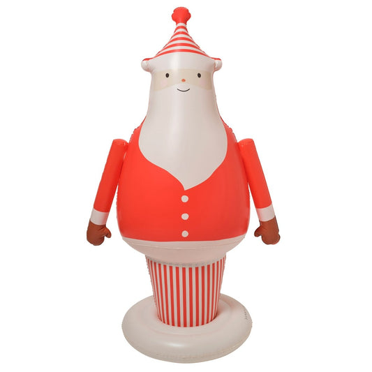 Light Up Inflatable Christmas Standing Santa Character