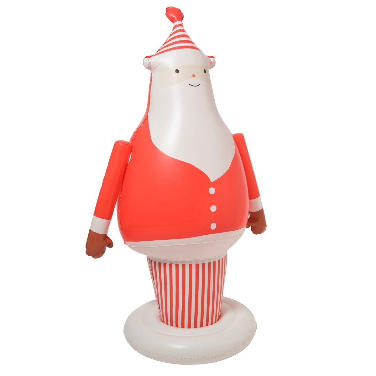 Light Up Inflatable Christmas Standing Santa Character