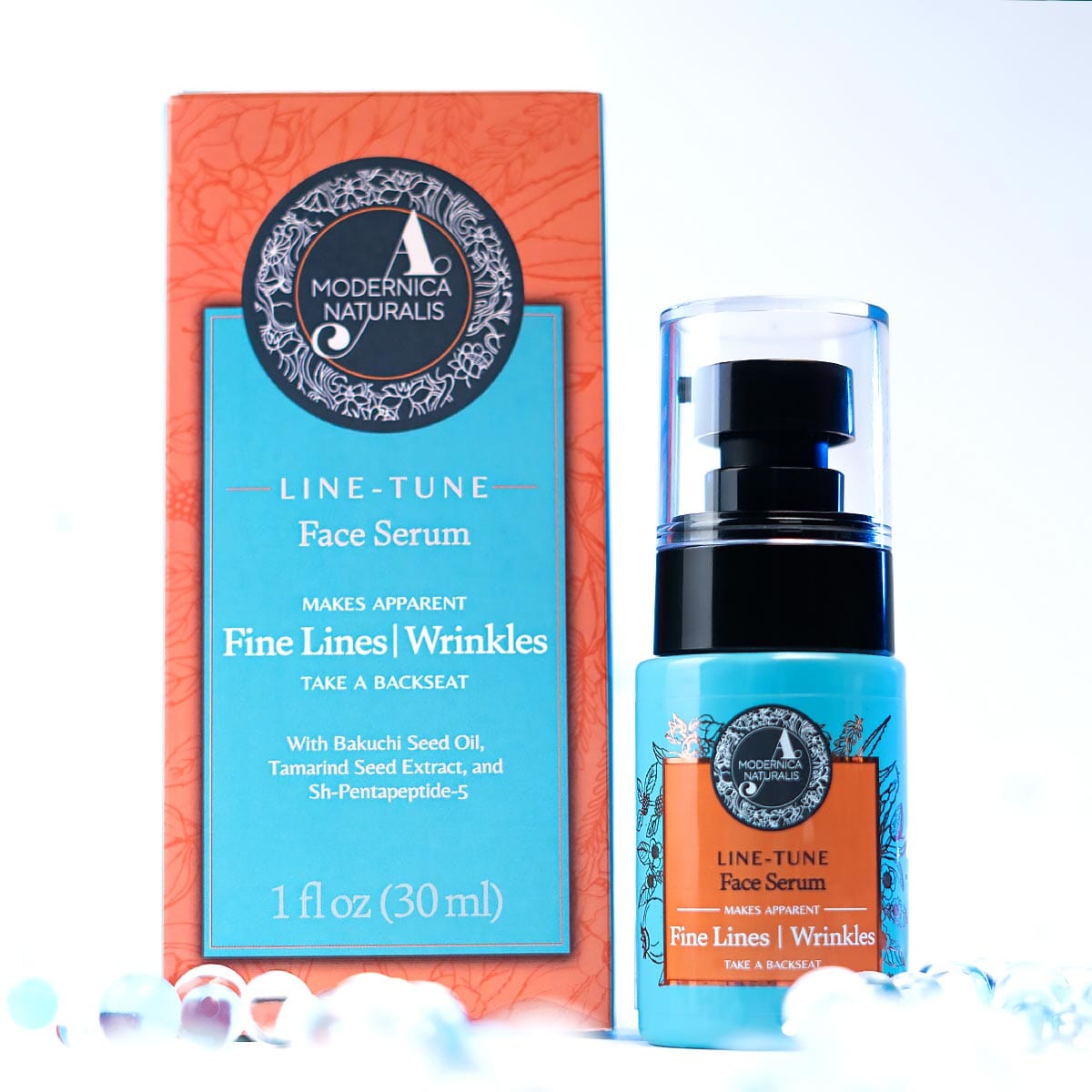 Line-Tune Face Serum – Reduces the Appearance of Fine Lines & Wrinkles – Hydrating Formula with Tamarind, Bakuchi, Arjuna, Guduchi & Peptides – Best Face Serum for Aging Skin with Fine Lines & Wrinkles - Pack of 2