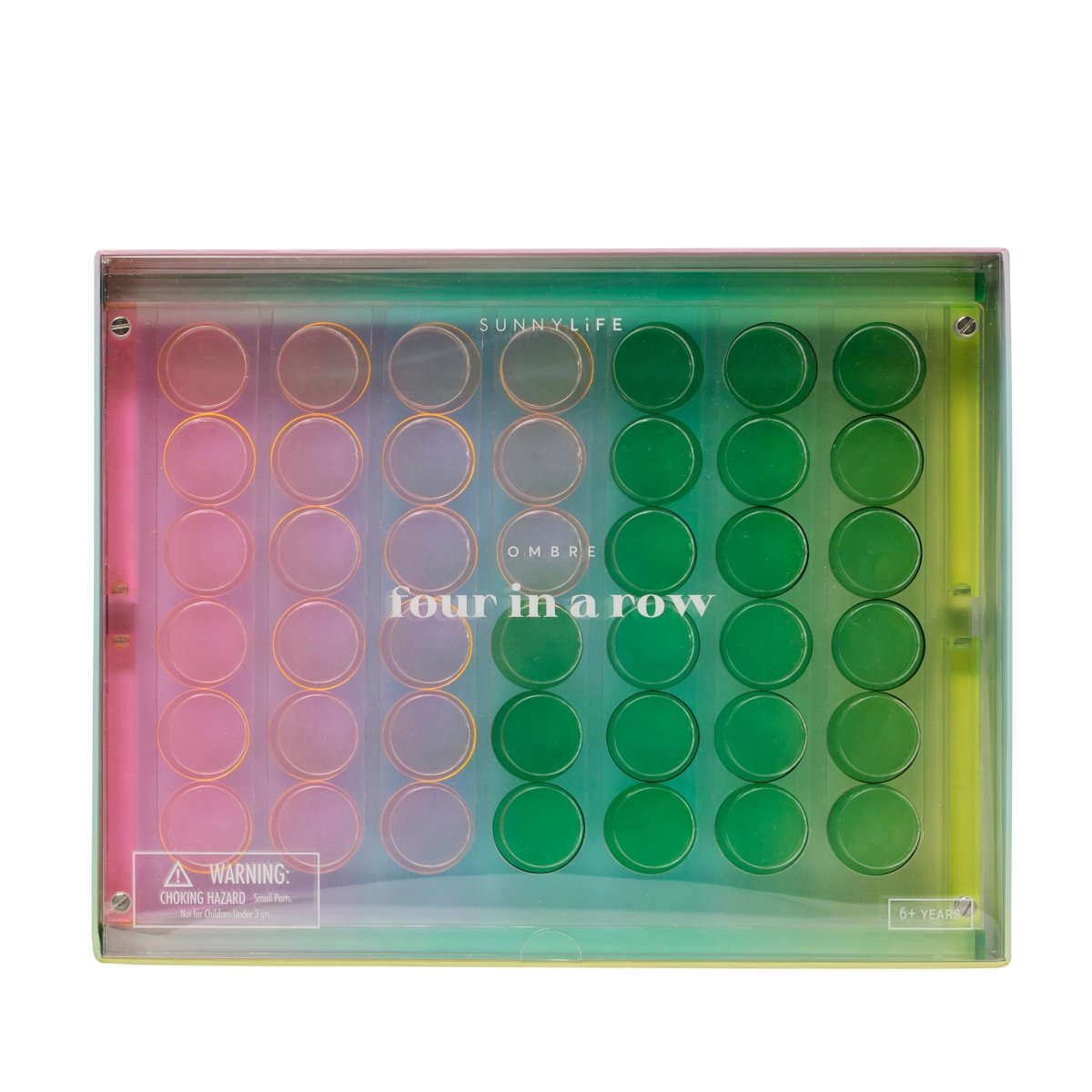 Lucite 4 in a Row - Ombre