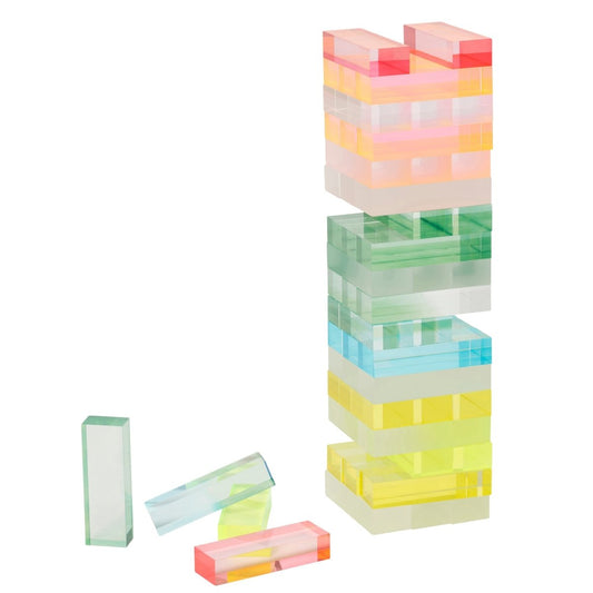 Lucite Jumbling Tower - Ombre
