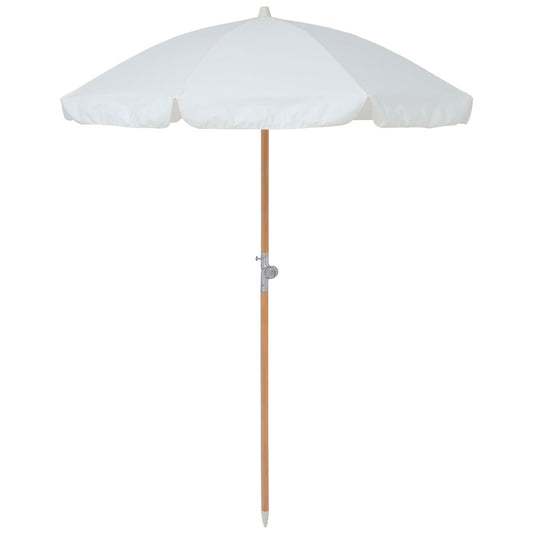 Luxe Beach Umbrella - Cream