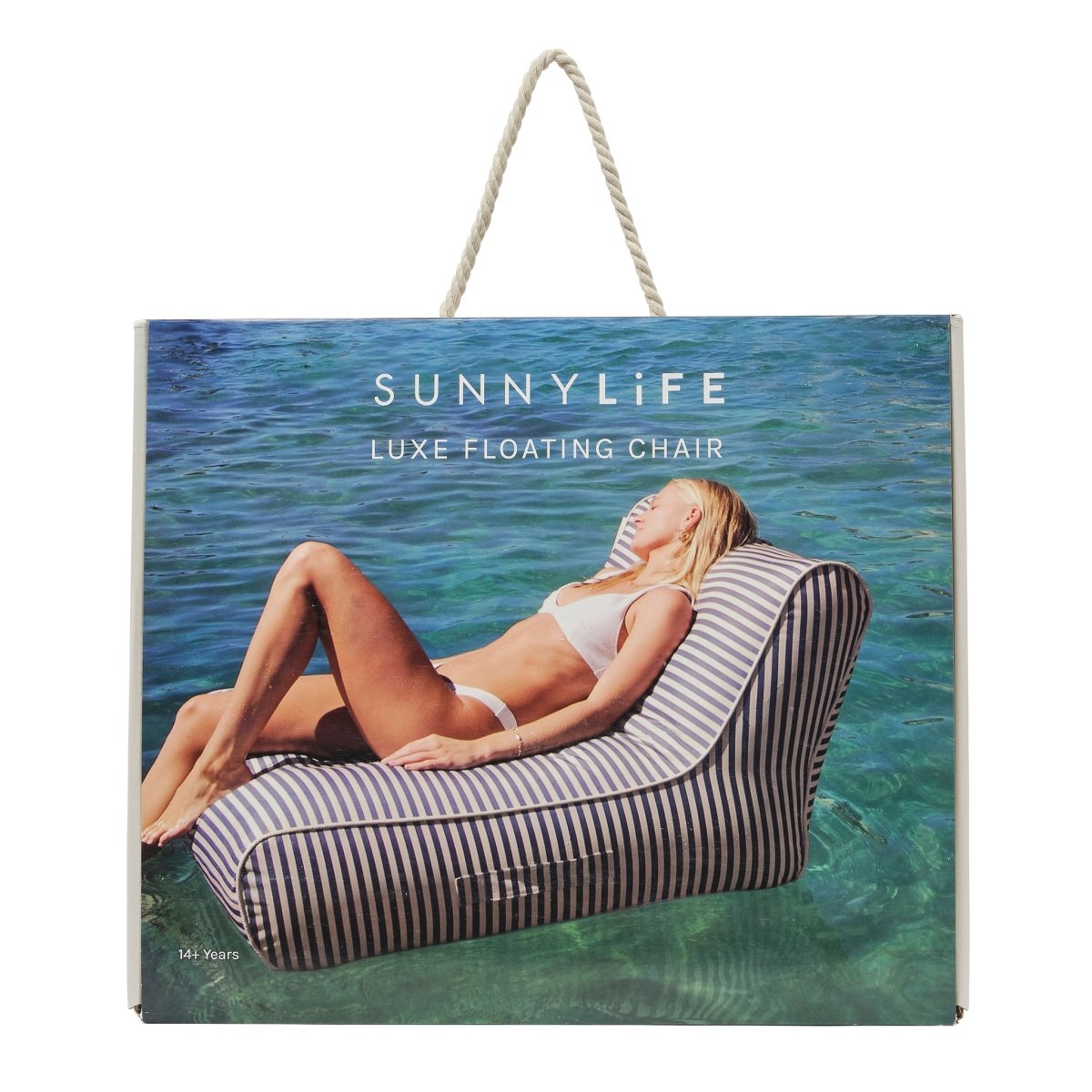 Luxe Floating Chair - Marine Stripe