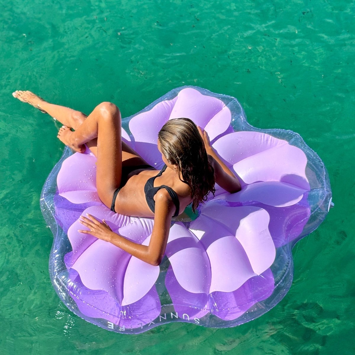 Luxe Lie-On Float - Hibiscus Purple
