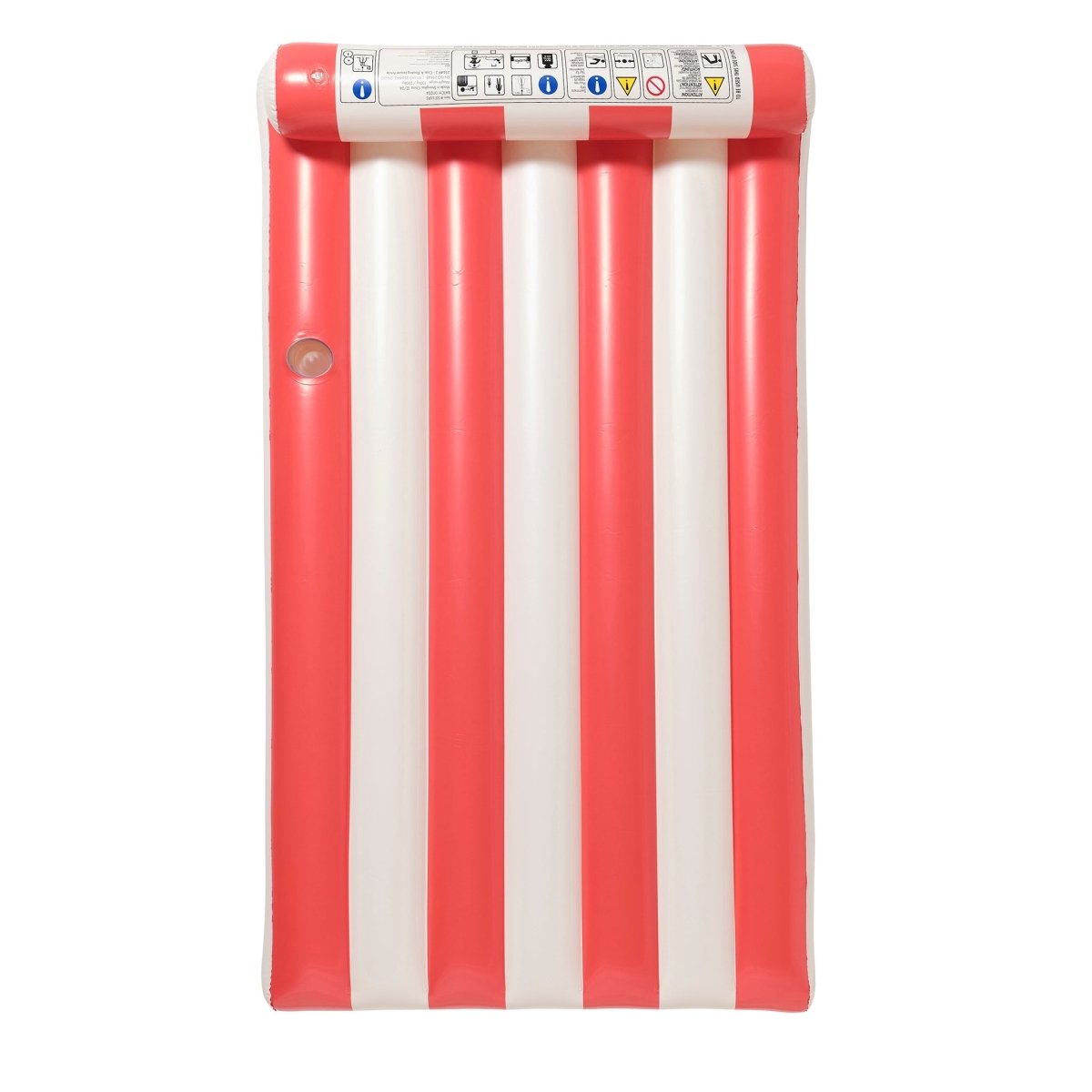 Luxe Lilo - Red Stripe