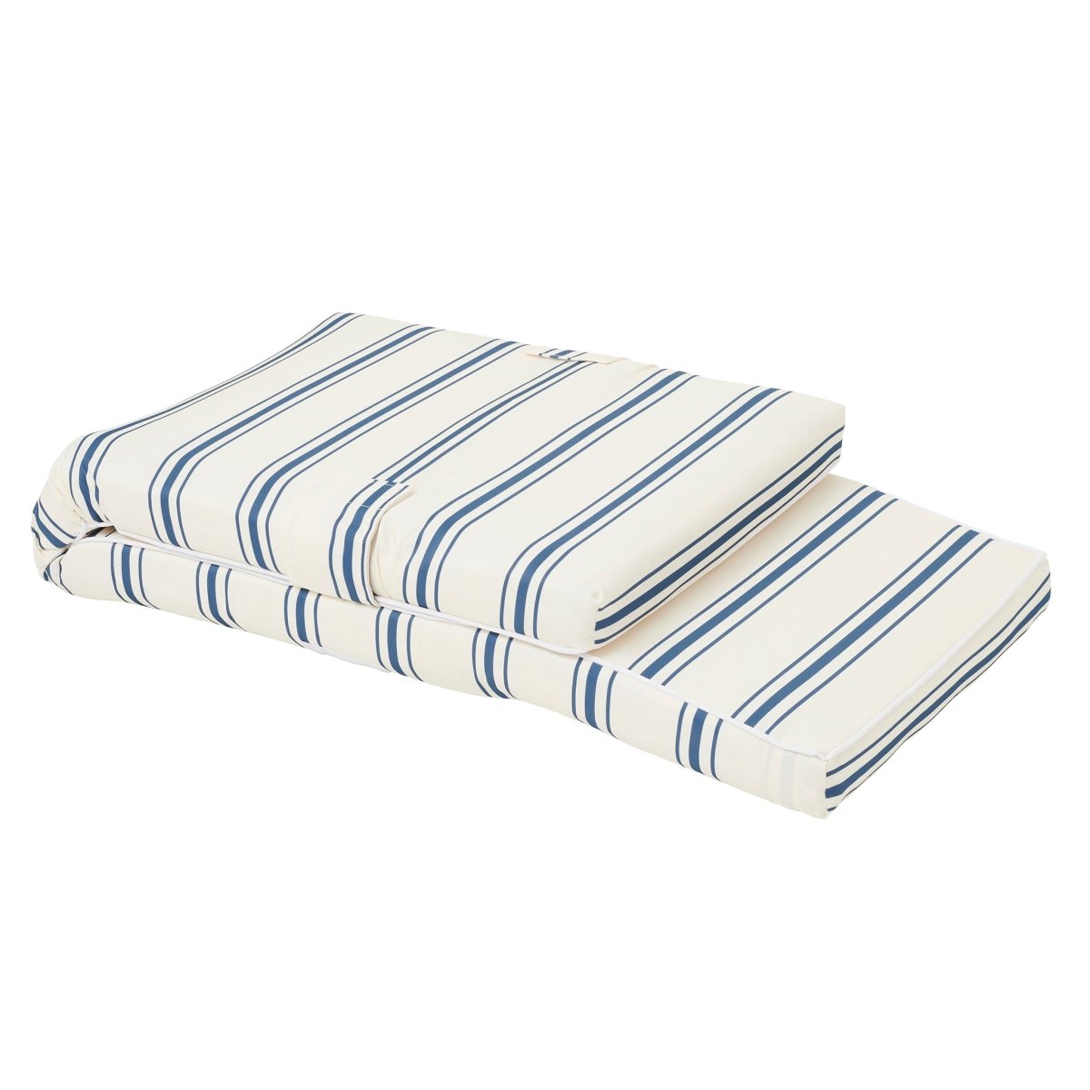 Luxe Lounger Chair - The Resort Navy Stripe