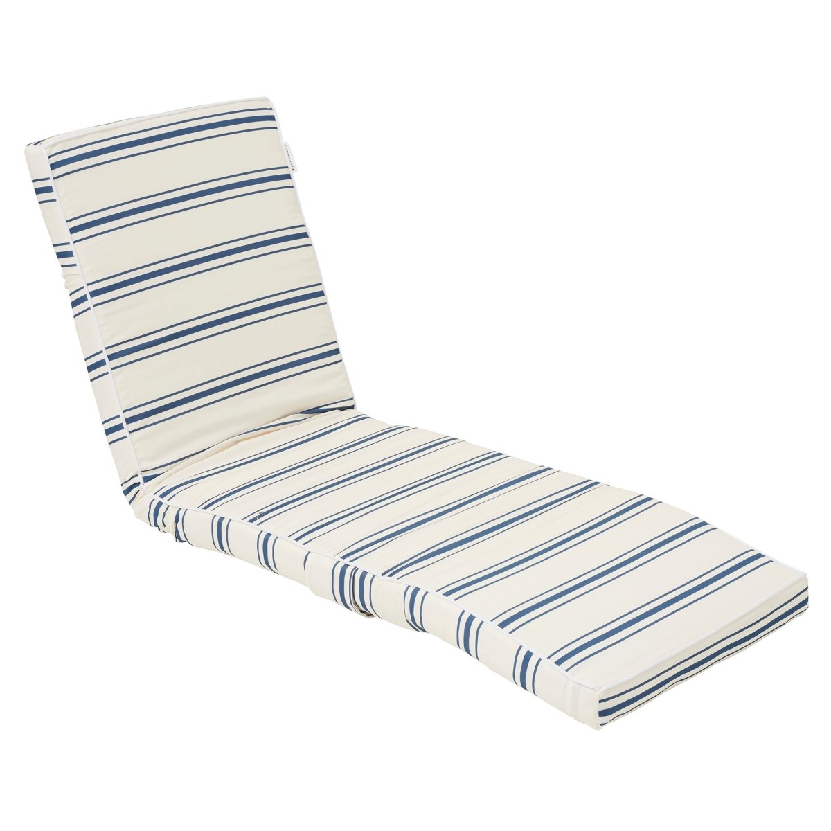 Luxe Lounger Chair - The Resort Navy Stripe