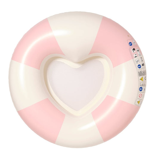 Luxe Pool Ring - Stole My Heart Pink