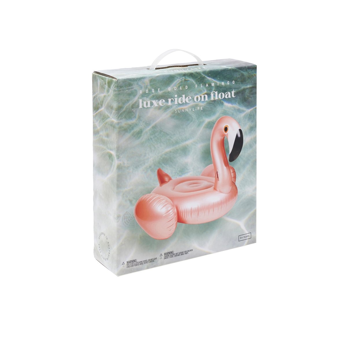 Luxe Ride-On Flamingo Float - Rose Gold