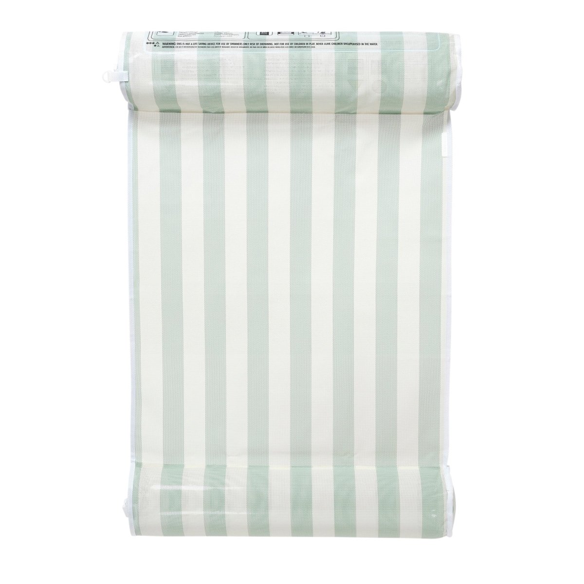 Mesh Hammock Float - The Vacay Olive Stripe