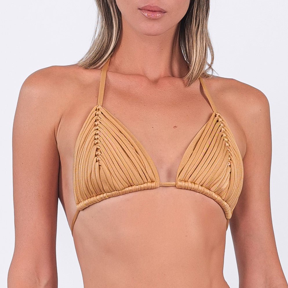 MYKONOS Macrame Triangle Top