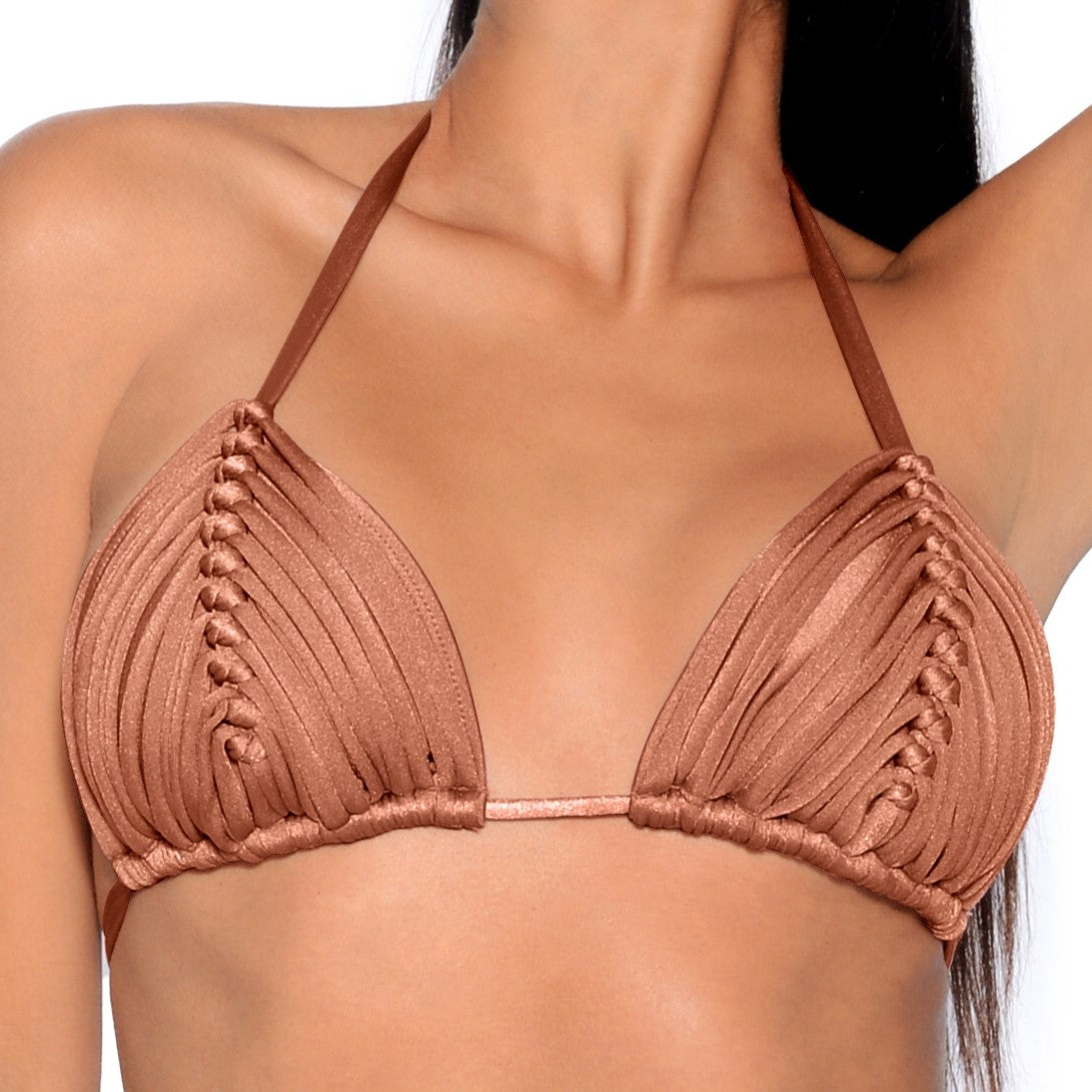 MYKONOS Macrame Triangle Top