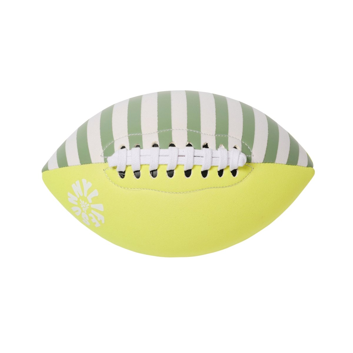 Neoprene Football - Tides Out Neon Yellow