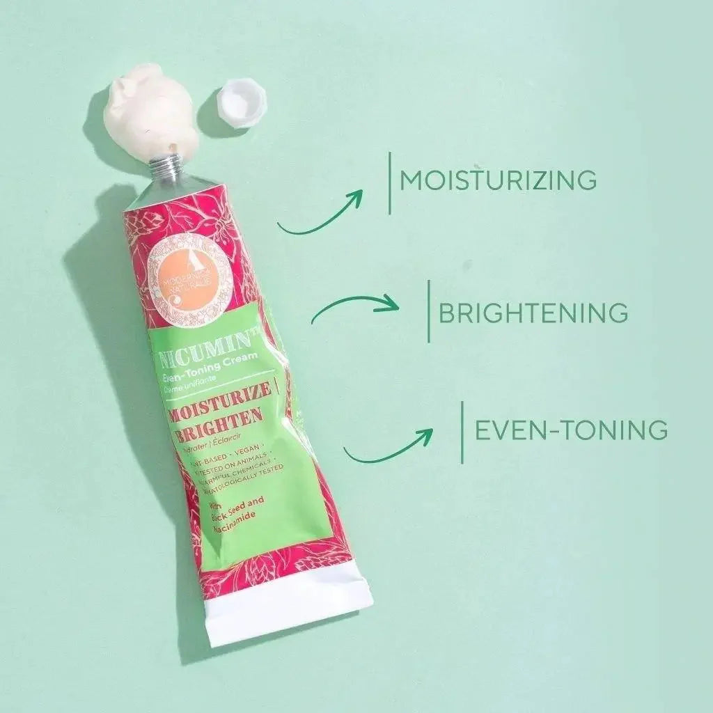 Nicumin Trio - Face Wash, Face Cream, Face Mask with Black Seed - Deep Clean, Brighten, Even-Tone, Moisturize