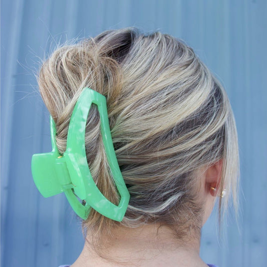 Open Spring Splash Large Hair Clip