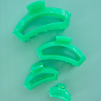 Open Spring Splash Large Hair Clip