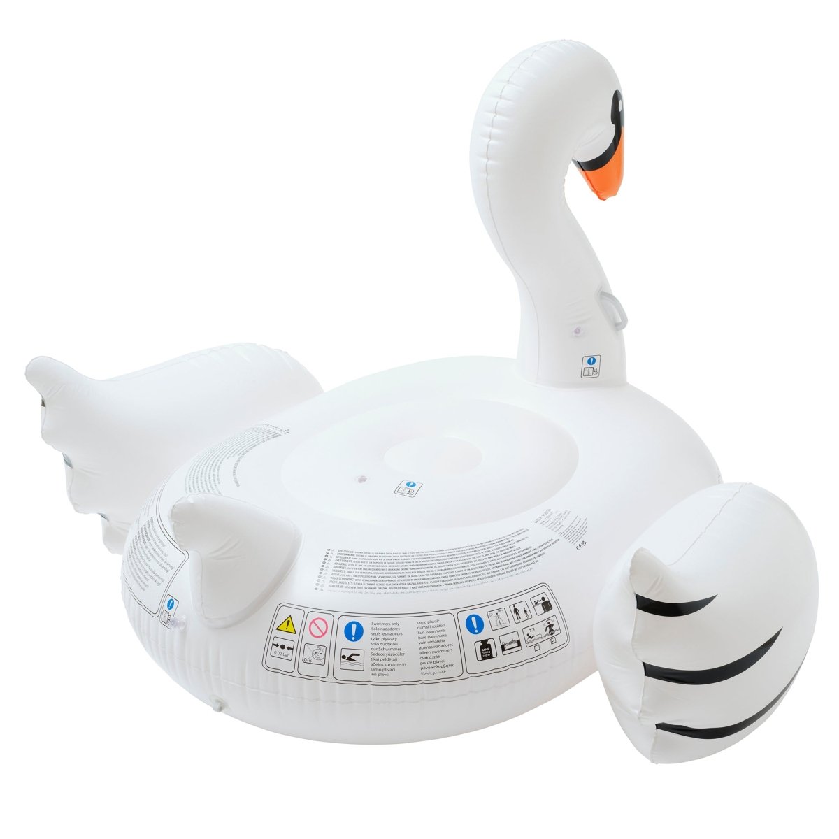 Original Luxe Ride-On Float Swan - White