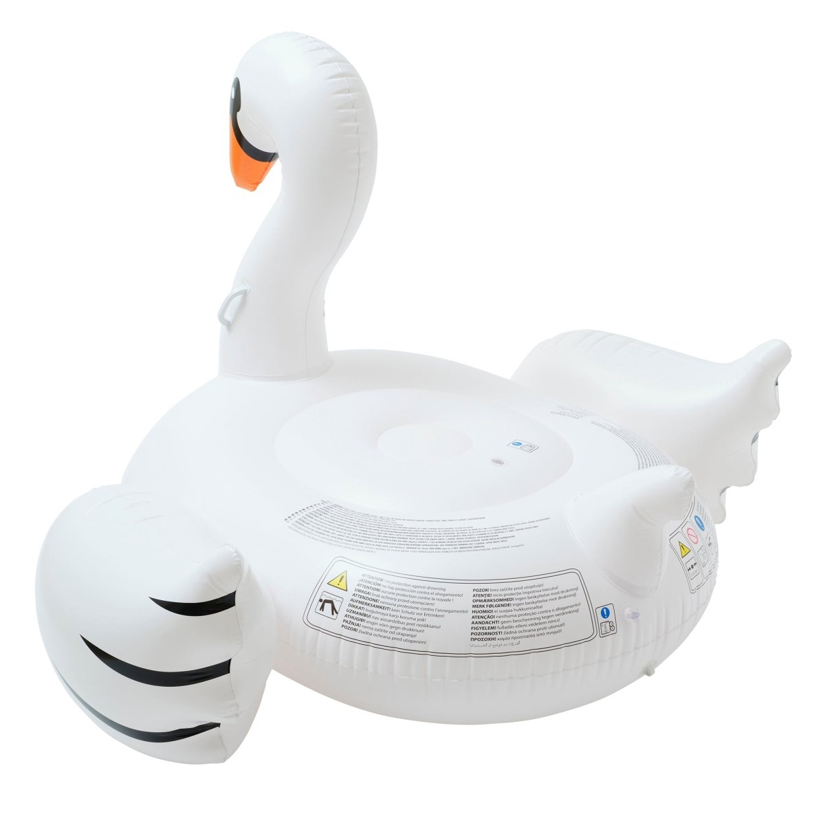 Original Luxe Ride-On Float Swan - White