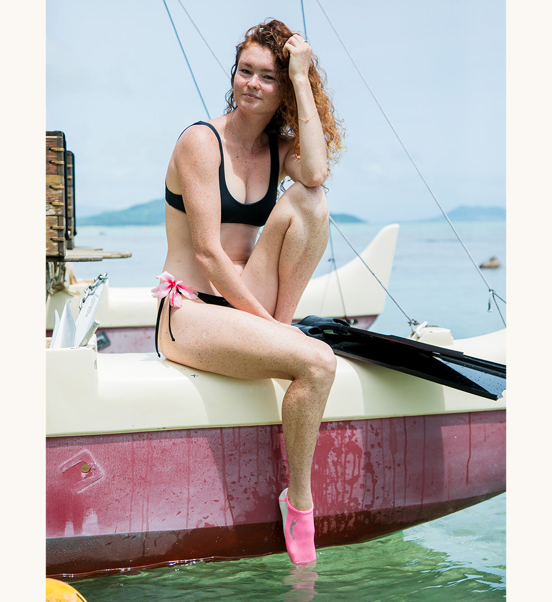 Women's Dive Socks - Anemone