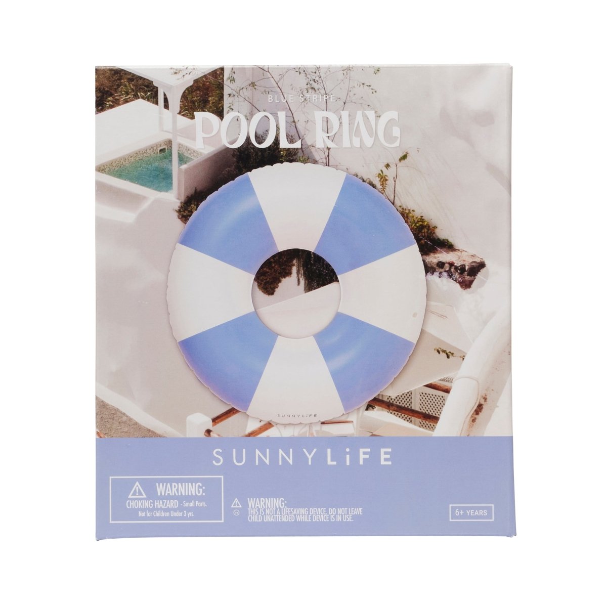 Pool Ring - Blue Stripe