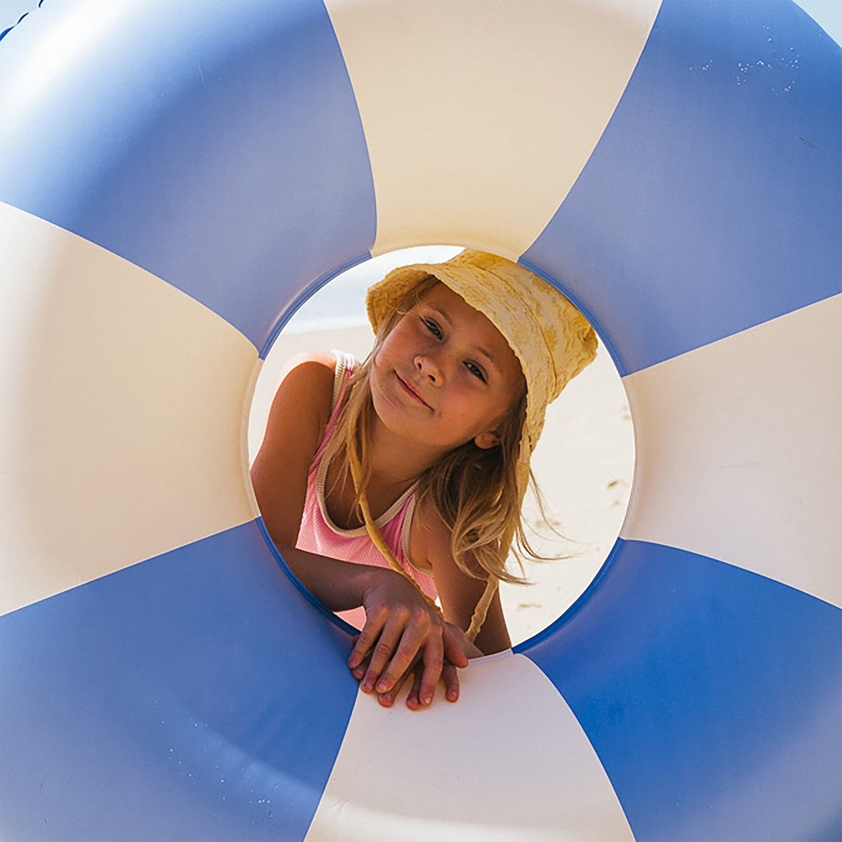 Pool Ring - Blue Stripe