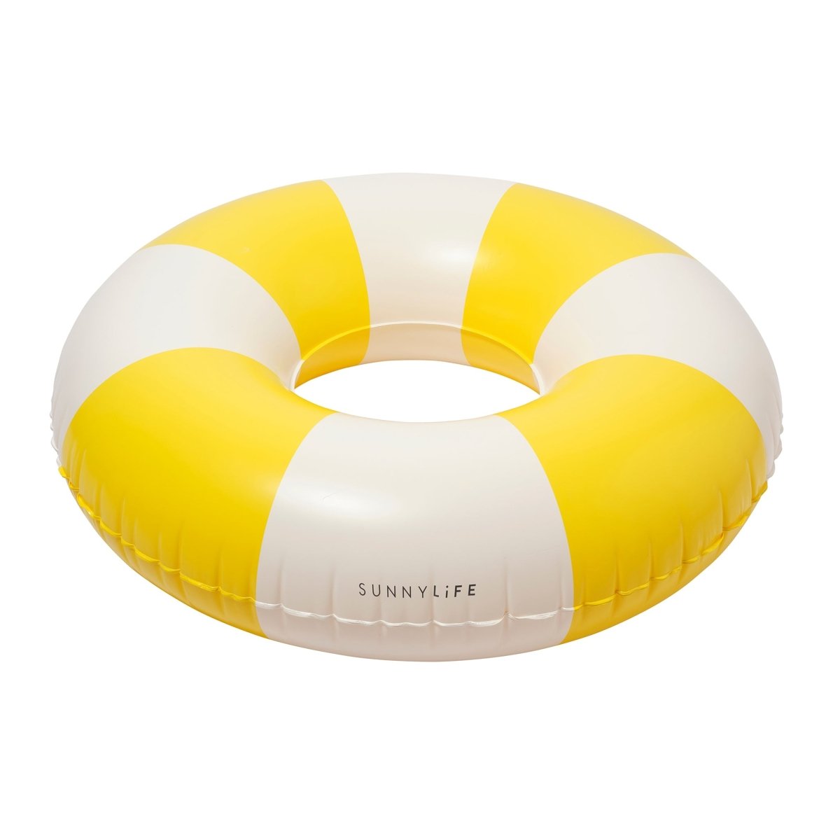 Pool Ring - Sunshine Yellow Stripe