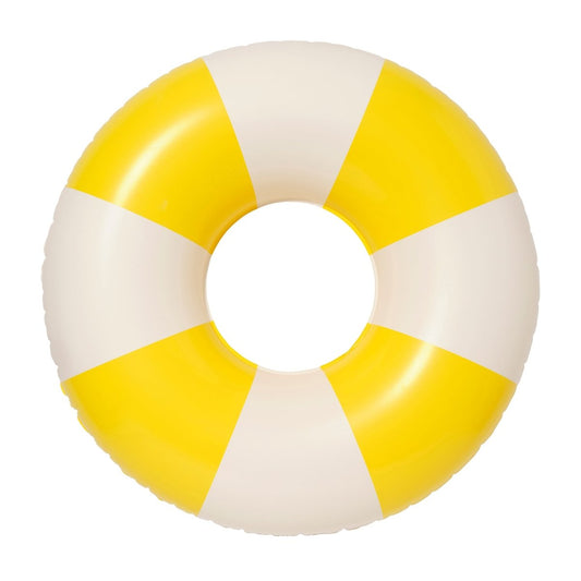 Pool Ring - Sunshine Yellow Stripe