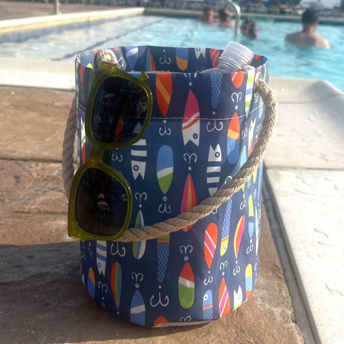 Kate Nelligan Lures Bucket Bag