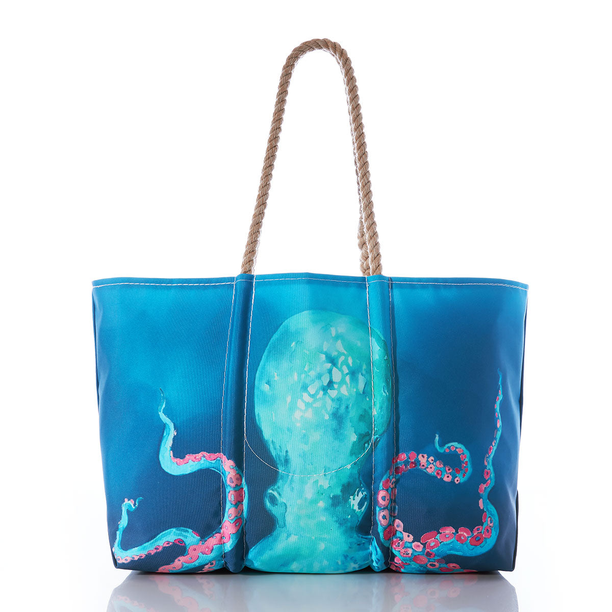 Multicolor Octopus Large Tote