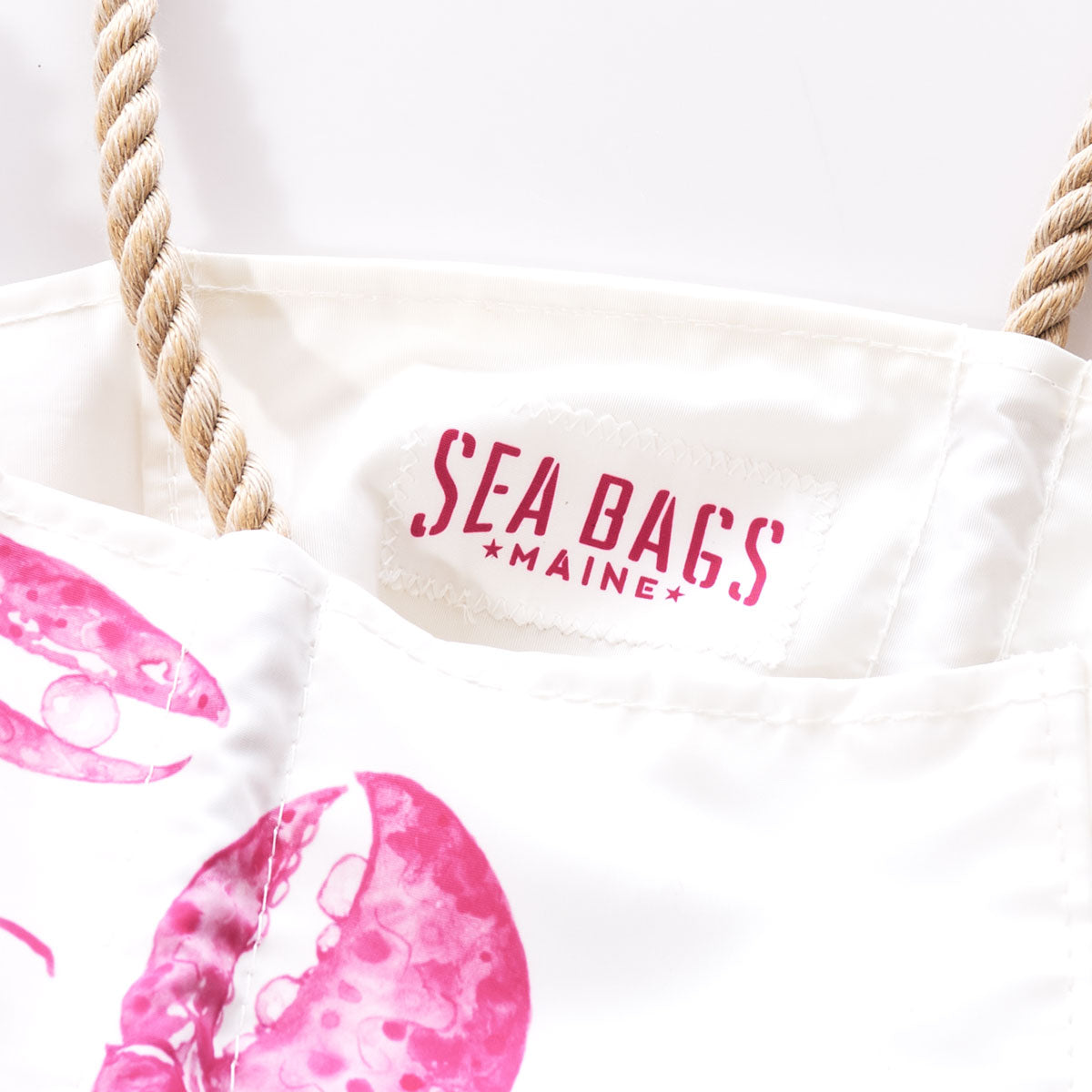 Pink Lobster Medium Tote