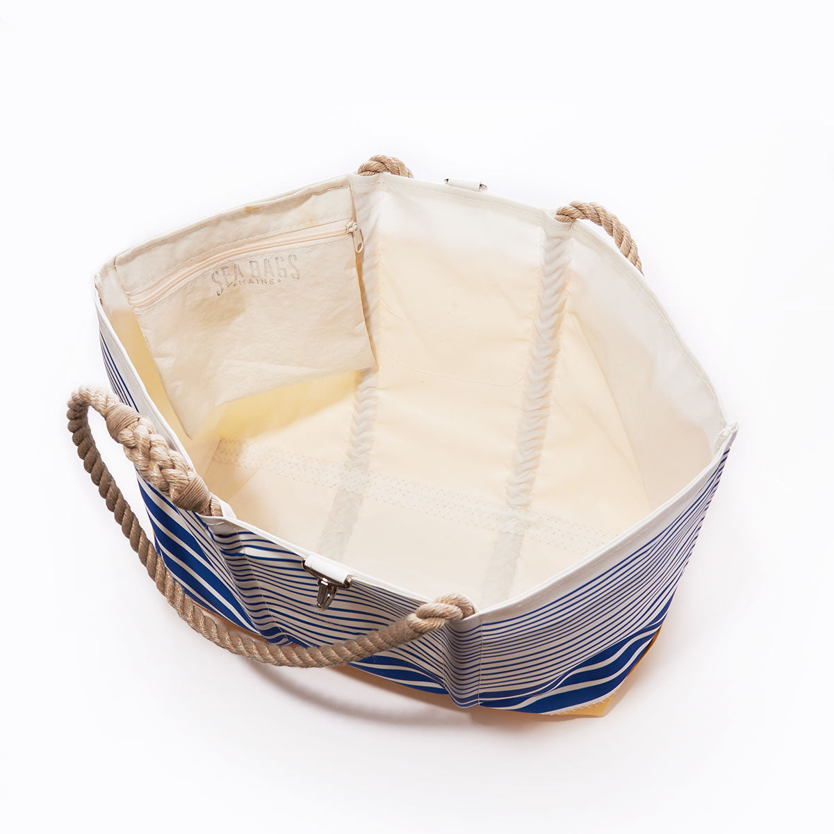 Blue Stripe Ogunquit Beach Tote