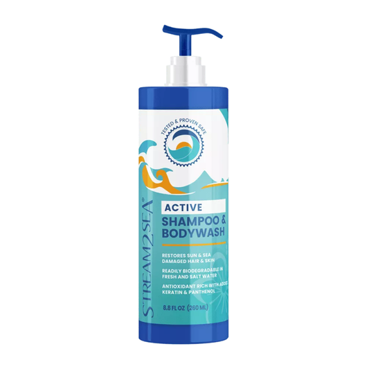 STREAM2SEA Reef-Safe Conditioning Shampoo & Body Wash