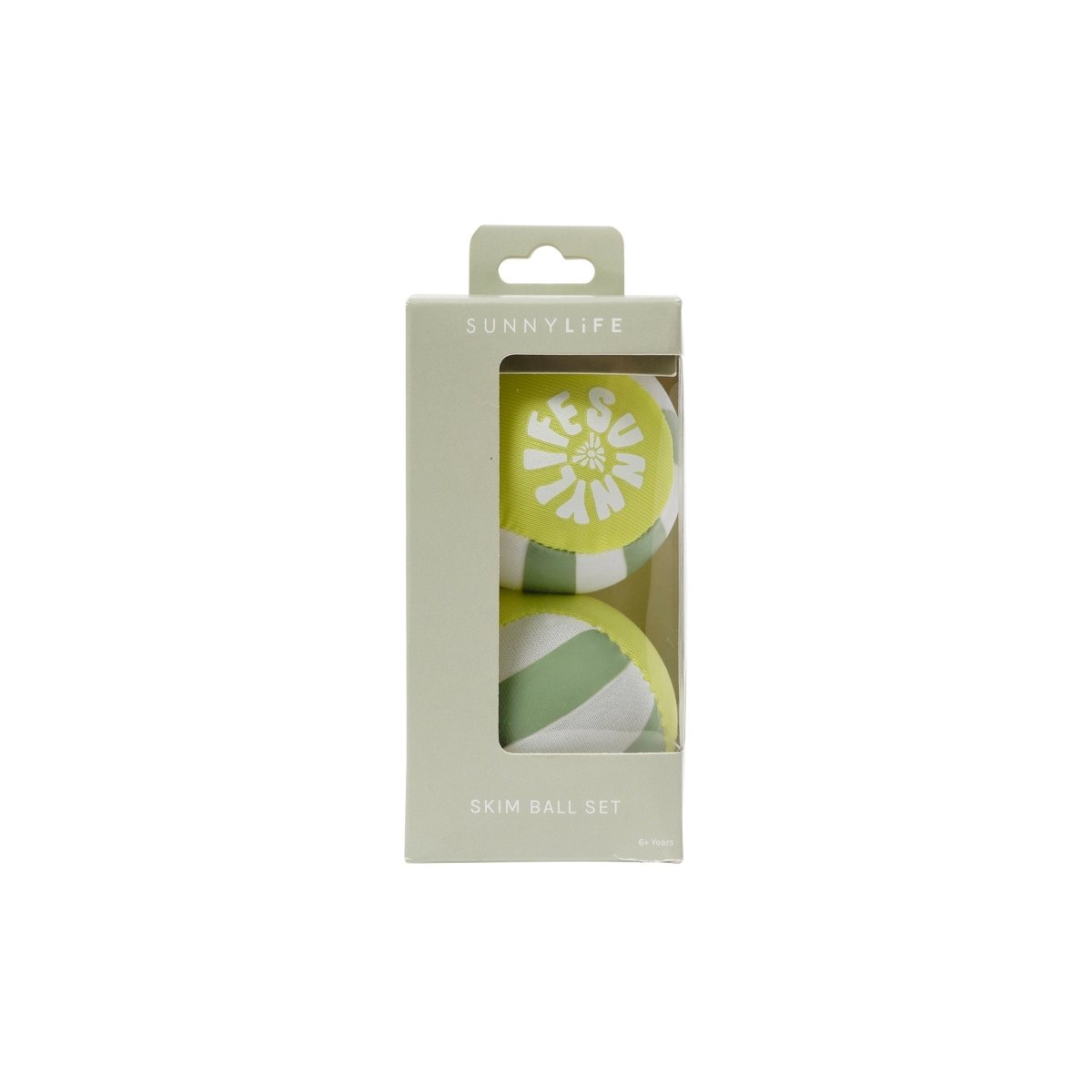 Skim Ball Set - Tides Out Neon Yellow