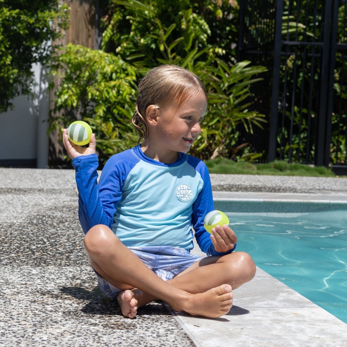 Skim Ball Set - Tides Out Neon Yellow