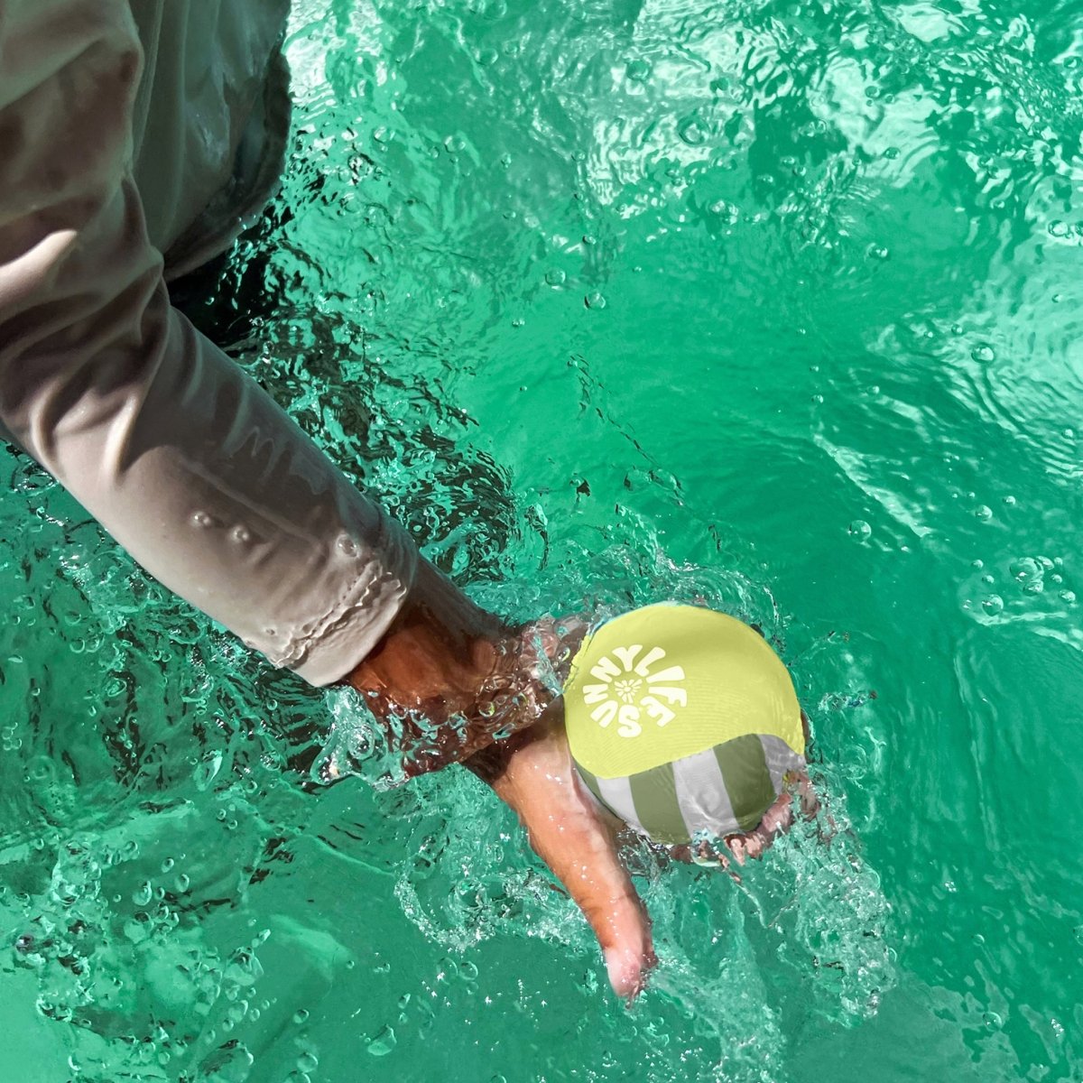 Skim Ball Set - Tides Out Neon Yellow