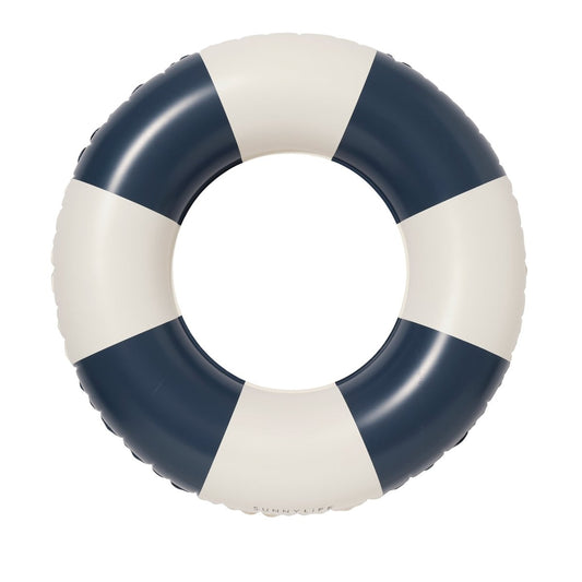 Slim Tube Pool Ring - Le Weekend Navy Stripe