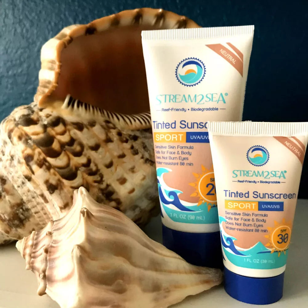 STREAM2SEA Eco Reef-Safe Tinted Sunscreen SPF 30