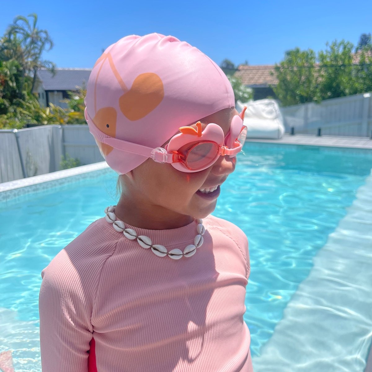 Swimming Cap - Cotton Candy Pink