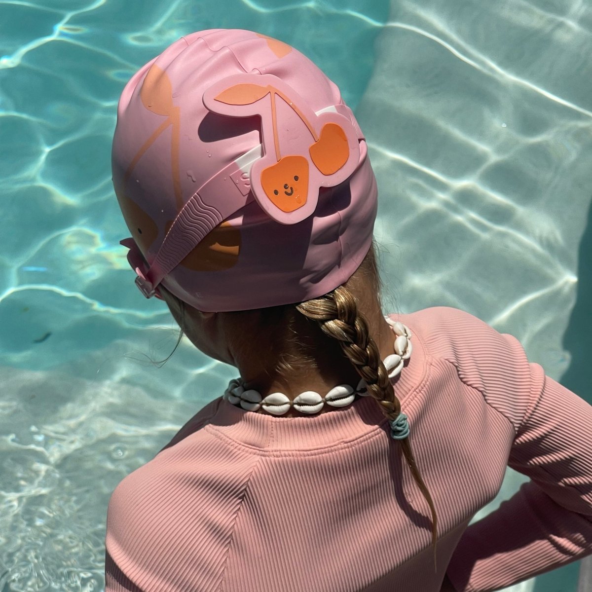 Swimming Cap - Cotton Candy Pink