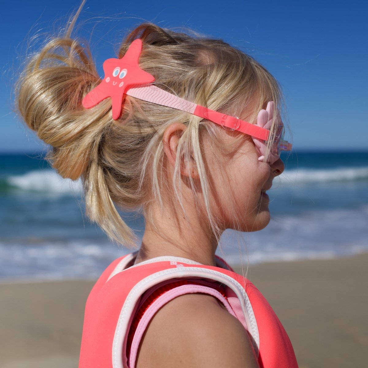 Swimming Goggles - Melody The Mermaid Pink