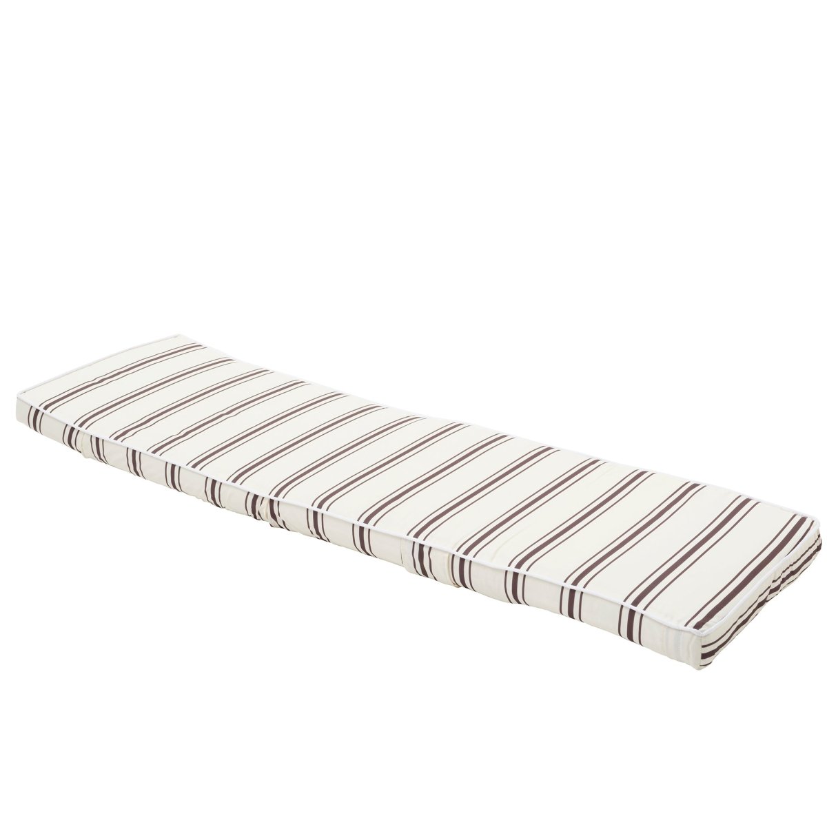 The Lounger Chair - Charcoal Stripe