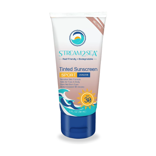 STREAM2SEA Eco Reef-Safe Tinted Sunscreen SPF 30