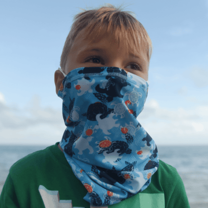 Turtles Neck Gaiter Face Scarf