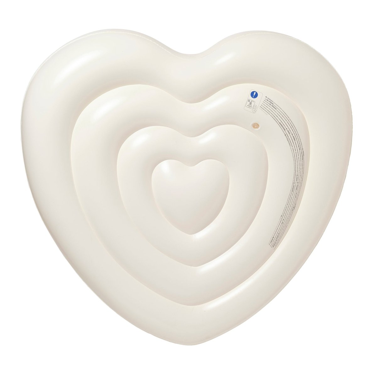 Twin Heart Lie-On Float - Stole My Heart Pink