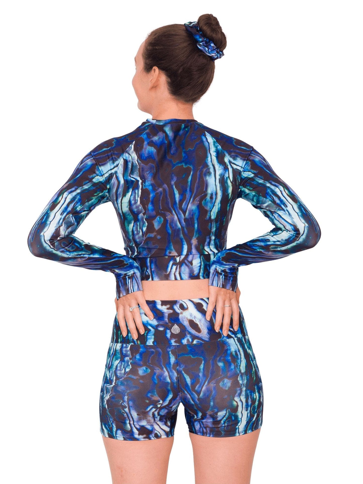 Abalone Restoration Cropped Rashguard